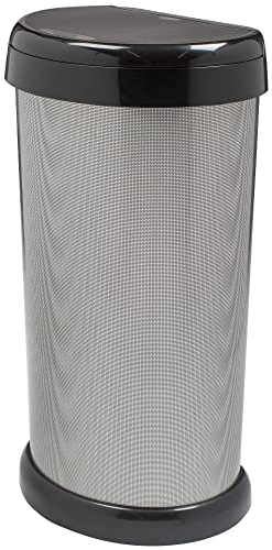 Tontarelli NEW!!!!! 42L MODA TOUCH TOP BIN - METAL EFFECT CARBON FINISH