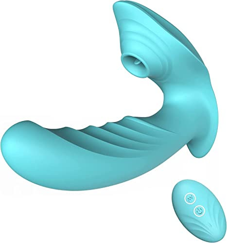 Butterfly Vibrator Lecken Tragbare G-Punkt Klitoris Vibratoren für sie mit Fernbedienung, Aufladbare Leise Dildo Erotik Sexspielzeug mit 12 Vibrationsmodi für Frauen Paare
