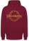 Spreadshirt Der Herr Der Ringe Großes Logo Mit Ring-Inschrift Unisex Hoodie, L, Bordeaux