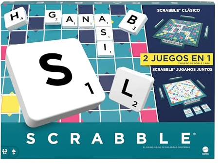 Mattel Games Scrabble Zwei in Eins, Version: Spanisch, HXV99