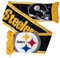 Great Branding Pittsburgh Steelers NFL HD Jaquard Scarf Schwarz Gelb Schal - Stk