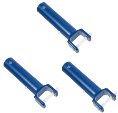 Sosoport 3stücke Swimming Pool Reinigungswerkzeug Ergonomischer Saugkopf Mit Komfortablem Griff Für Müheloses Reinigen des Poolbodens Hochwertiges Ersatzteil Für Effiziente Poolpflege