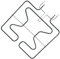 SOS Accessoire Resistenza da pavimento 1100 W per forno, piano cottura - 00470763 BOSCH, SIEMENS