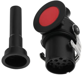 eMagTech 1 prise de camion 15 broches avec contacts à vis, tension de fonctionnement 24 V, 114,5 x 69 mm, pour connexion électrique entre camion et remorque pour camionnettes et remorques