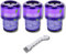 SOS Accessoire Filtre de Remplacement HEPA pour Dyson | Brosse nettoyante | Accessoire Compatible avec Aspirateurs Dyson V11 | V15 | Lavable et Réutilisable | SOS AC