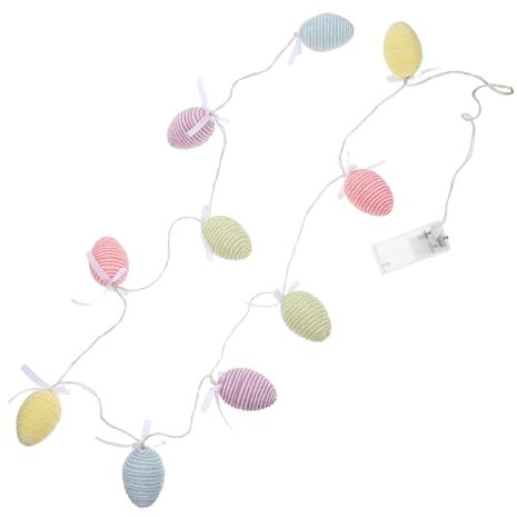 MAGICLULU Batteriebetriebene -lichterketten Für Ostern Farbenfrohe Dekorationen Für Haustiere Wiederaufladbare Lichterketten Für Heimdekorationen Zu Weihnachten Und Ostern