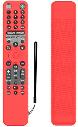 Silicone Custodia Remota per telecomando Sony RMF-TX600U RMF-TX500U RMF-TX500E RMF-TX600E Smart Voice Guscio Protettiva,Antiscivolo Cover Copertura