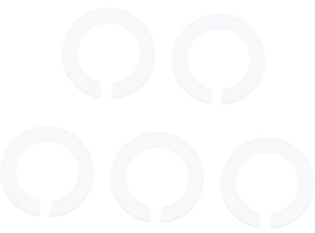 SEWACC Fix Für Glühbirne E27 Auf E14 Lampenschirm Adapter Einfach Installieren Lampe Umwandlung Kreis