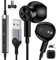 USB Earbuds for PC Laptop,USB Headphones with Microphone for Computer,7.5Ft Wired USBA Headset with Volume Control,Stereo Laptop Earphone for Dell/HP/ThinkPad Computer Remote Work Zoom School,Black