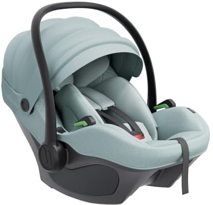 Avionaut Pixel 3 Babyschale – Leichtester Kindersitz der Welt (2,5 kg) – i-Size (40–86 cm, 0–13 kg) – Neugeborene Autositz – Isofix-kompatibel (Mint)