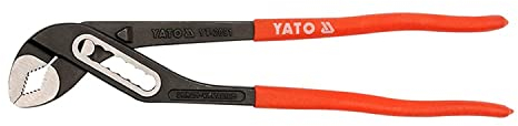 Yato YT-2091 Adjustable water pump pliers, pipe wrench, non slip grip handles, 300 mm