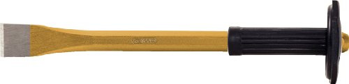 KS Tools 162.0226 Maurermeißel mit Handschutzgriff, 8-kant, 500mm