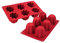 Silikomart 26.100.63.0063 SF 100 MINI PANDORO - SILICONE MOULD 75X75 H 60 MM