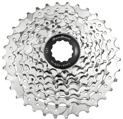 Sunrace Unisex – Erwachsene CSM637AS Kassettenzahnkranz, Silber, 7-Fach