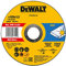 Dewalt Trennscheibe Edelstahl (ø 125 mm x 1,2 mm, für schnelle und saubere Schnitte, mit verstärktem Fiberglas, für Winkelschleifer) DT42340Z-QZ