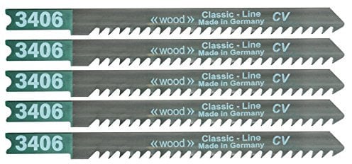 CONNEX COM310116 100mm Black and Decker Raw Wood Jig Saw Blades (5 Pieces)