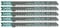CONNEX COM310116 100mm Black and Decker Raw Wood Jig Saw Blades (5 Pieces)