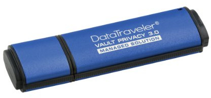 Kingston DT Vault Privacy Management-Ready - Memoria USB 3.0 de 16 GB (cifrado 256 bit AES, FIPS 197)