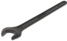 GEDORE 894 24 Einmaulschlüssel, 24 mm, Mit Aufhängeloch, Hochwertiger Vanadium-Stahl, Blendfreie Optik, Manganphosphatiert, Nach DIN 894
