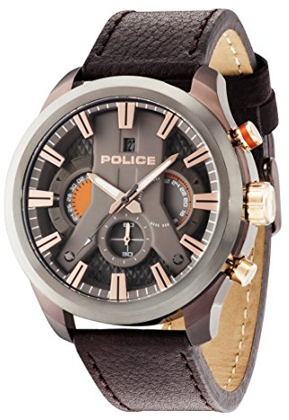 Police Herren Analog-Digital Automatic Uhr mit Armband S0322973