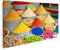 islandburner Bild auf Leinwand Gewürze Auf Einem Traditionellen Marokkanischen Markt In Marrakesch Marokko Bilder Wandbilder Poster