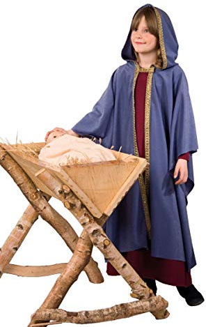 Festartikel Müller Krippenspiel Maria und Josef Kleid und Umhang (116/128)