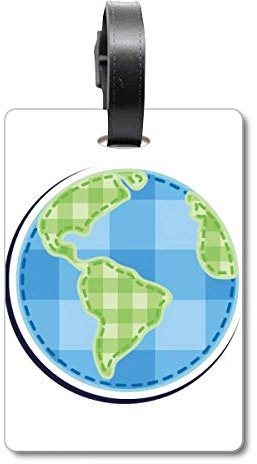 Universe and Alien Earth Cruise Koffer Tag Tourister Identifikationsetikett
