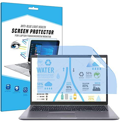FiiMoo 14 Laptop Anti Blue Light Screen Protector, Anti Glare Filter Film Eye Protection Blue Light Blocking Screen Protector for 14 Inch Laptop(2 Pack)