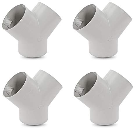 Truma Y Stück für Warmluftrohre Grau für 65 mm TS Y-Stück (4)