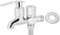 1 entrata 2 uscita rubinetto dell'acqua bagno rubinetto della cucina balcone rubinetto doppie teste doppio uso singolo freddo per uso domestico lavatrice