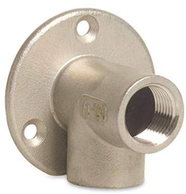 Gewindefitting Edelstahl 304 Wandwinkel 90° 1 IG