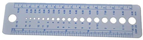1pc Plastik Diy Stricken Pullover Nadel Lineal Nähzubehör Werkzeuge Nähen Stricknadel Messer Lineal-werkzeug