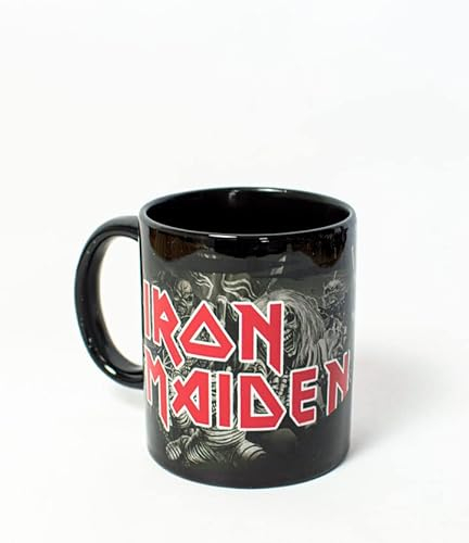TusPersonalizables Tazza - Gruppi musicali - Rock (Tazza - Iron Rock Maiden - Nero e rosso - Gruppo musicale…