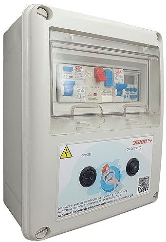 Swimhome Cuadro eléctrico Piscina contactor Motor Control Remoto WiFi
