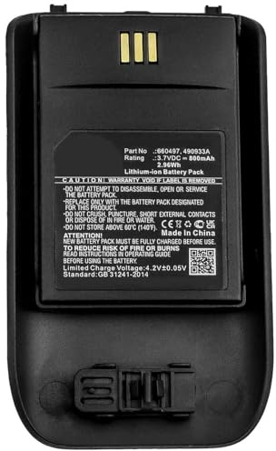 Replacement Part: CoreParts Battery 2.96Wh Li-ion 3.7V 800mAh for Cordless Phone, MBXCP-BA248
