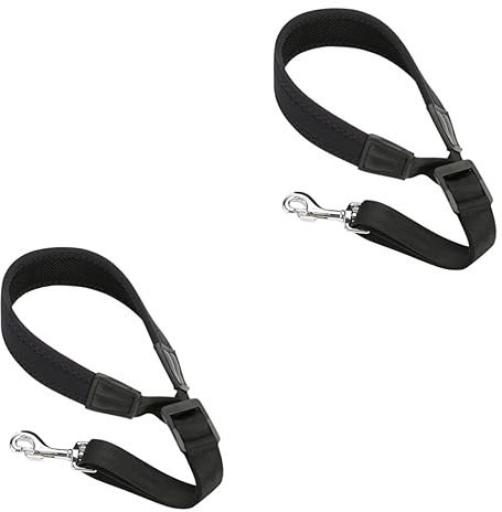 Milisten 2st Saxophongurt Saxophon-halsriemen Aus Leder Saxophon Gepolsterter Riemen Baritonsaxophon Koffer Für Altsaxophon Saxophon-schultergurt Kind Lieferungen Polyester Universal-