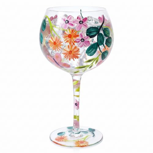 Lesser & Pavey Lynsey Johnstone Butterfly Gin Glass | Gift For Women & Men, Butterfly, Premium, Any Occasion, Lynsey Johnstone
