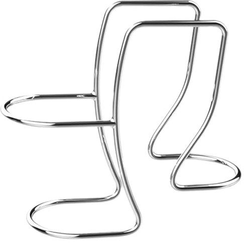 HOMSFOU Ergonomic Drain Hose Clip for Washing Machine Easy Install Metal Holder Clamp for Sizes Hoses