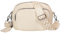 ferlord Umhängetasche Damen Leder, Bauchtasche Damen Stylisch Crossbody Bag Damen mit 3 Fächern, Klein PU Leder Handtasche Damen Umhängetasche mit Breitem Schultergurt Elegante