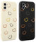 Coiwxmoi 2 Stück Handyhülle für iPhone 11 Hülle 6,1, Smiley Gesicht Aesthetic Muster Design Mädchen Frauen Handyhülle für iPhone 11, Ultra Dünn Weich Silikon TPU Stoßfest Kratzfest Schutzhülle