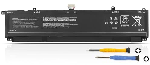 K KYUER 83Wh WK06XL Laptop Akku für HP Omen 16-b 16-c 16-k 16-n 16-wf 17-ck 16-b0000 16-b1000 16-c0xxx 16-c0000 16-k0000 16-n0000 16-wf0000 16-wf1000 17-ck0000 17-ck1000 17-ck2000 16-c0100nf c0022nl