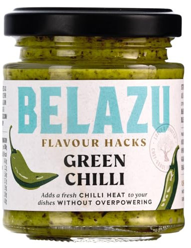 Belazu Flavour Hacks Green Chilli Paste 130g (Pack of 6)