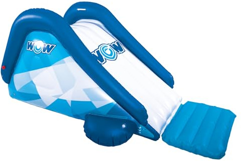 Wow Sports Cascade Inflatable Pool Slide - Blow Up Waterslide