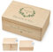 Amari ® Personalisierte Erinnerungsbox aus Holz | Eukalyptus | Individuelles Hochzeitsgeschenk Erinnerung Hochzeit Personalisiertes Holzkiste