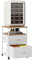 Mini Fridge Shelf with Wheels, 76 cm High, Mini Fridge Stand with 2 Drawers, Suitable for Mini Fridge, Wine Cooler, Suitable for Kitchen, Living Room, Bedroom, Dormitory, Office
