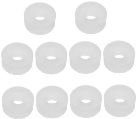 Gatuida 10stücke Reifenventil Dichtungsringe Luftkompressor Adapter Effiziente Dichtungen Für Auto Und Fahrradreifen Anwendung Für Sicheres Aufpumpen