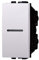 1 MODULO INTERRUTTORE ASSIALE 16A, BIANCO, COMPATIBILE CON BTICINO LIVING, MODULI E FRUTTI 100% COMPATIBILI, MATERIALI DI ALTA QUALITA'