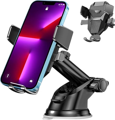 YCFZNB Porta Cellulare Auto, 360° Rotazione Supporto Telefono Auto Dashboard/Parabrezza, per Ora Funky Cat 2023-2024.