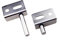 NUOBESTY 10Pcs Heavy Duty Door Hinges Silver Short Style Pivot Hinges for Wood Doors Durable and Practical Installation Simple Design for Easy Use
