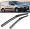 ZHAOWLI Limpiaparabrisas para Peugeot Partner 2008-2013, Tiras de Limpiaparabrisas para Automóviles Brazos del limpiaparabrisas Escobillas de limpiaparabrisas